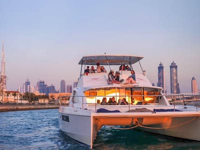 Yacht Ride Dubai Sunset Departure